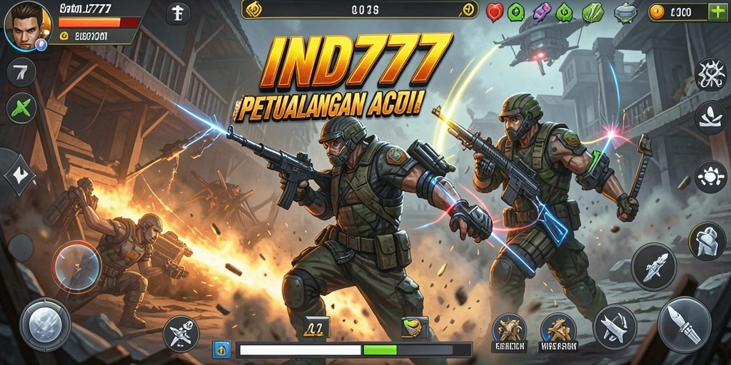 Gameplay mendebarkan yang penuh aksi dan tantangan.