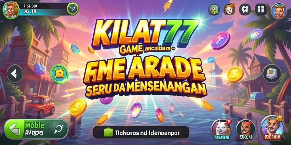 Tampilan gameplay seru dan penuh warna pada KILAT77.