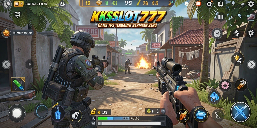 Tangkapan layar menampilkan gameplay seru di KKSLOT777.