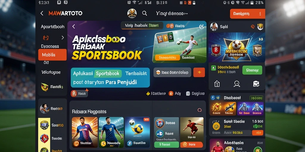 Tampilan gameplay menarik dalam MAWARTOTO yang menggambarkan pengalaman Sportsbook.