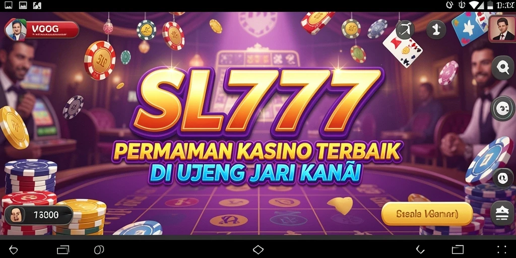 Tampilan gameplay SL777 yang penuh warna dan mengasyikkan.