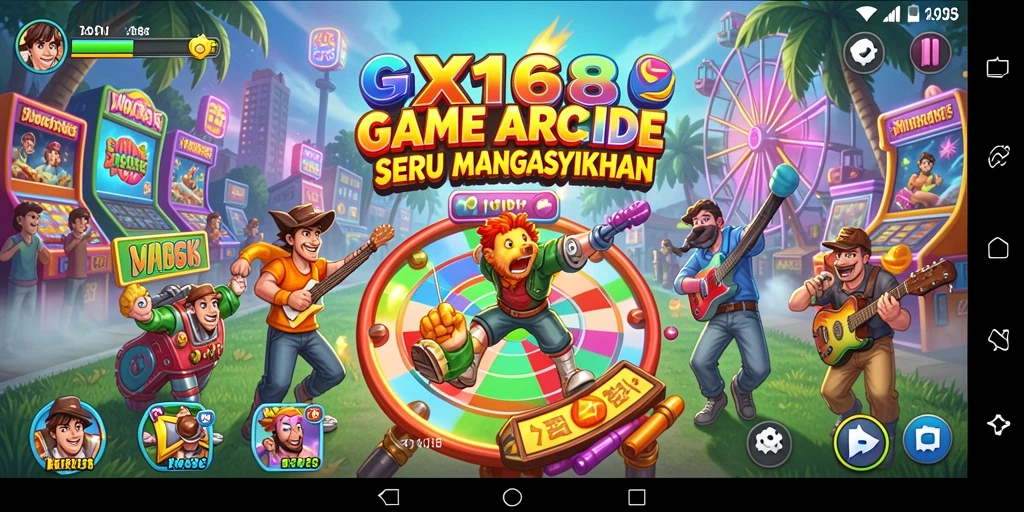 Screenshot X168 menampilkan gameplay yang seru dan menegangkan.